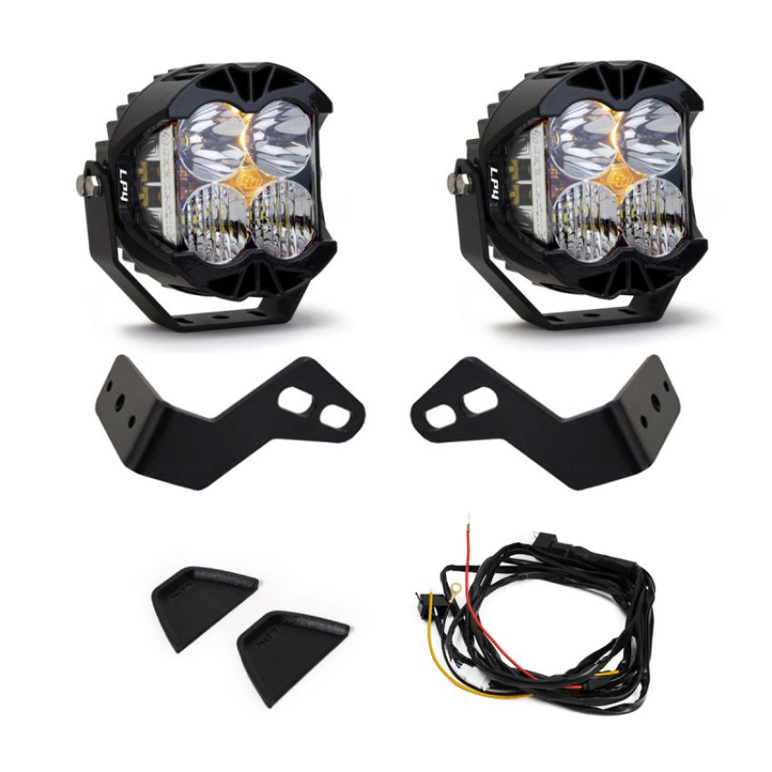 Baja Designs 448190 Can-Am Maverick R LP4 A-Pillar Kit