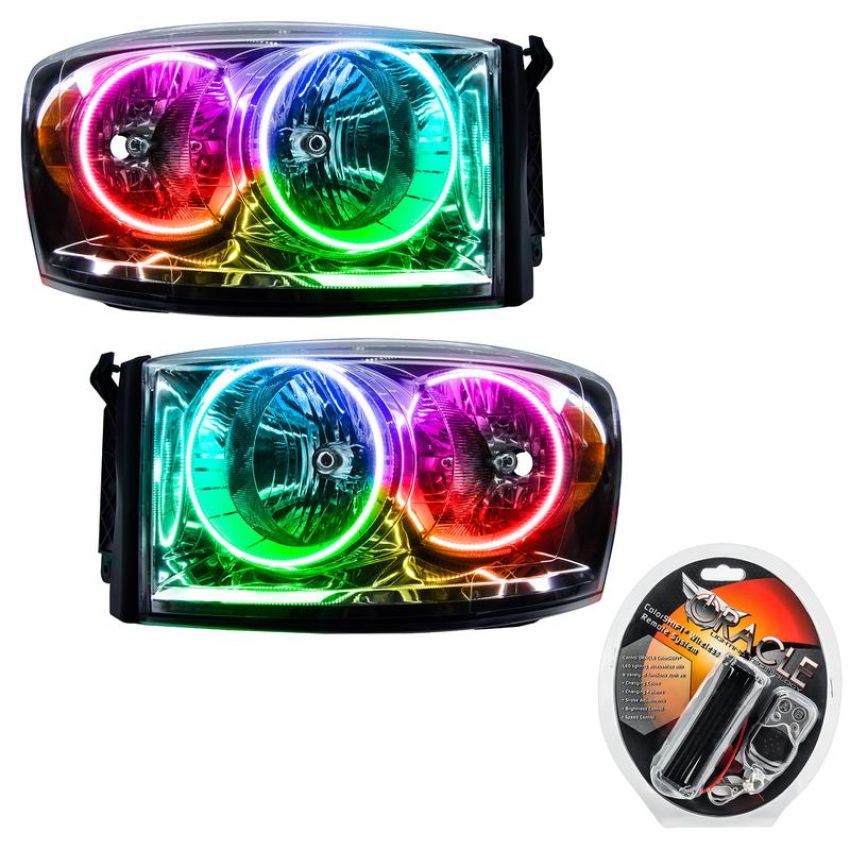 Oracle Lighting 7034-330 SMD Pre-Assembled Headlights, ColorSHIFT