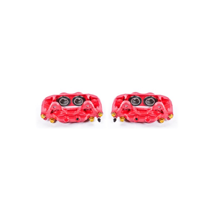PowerStop S2712 Red Powder Coated Calipers