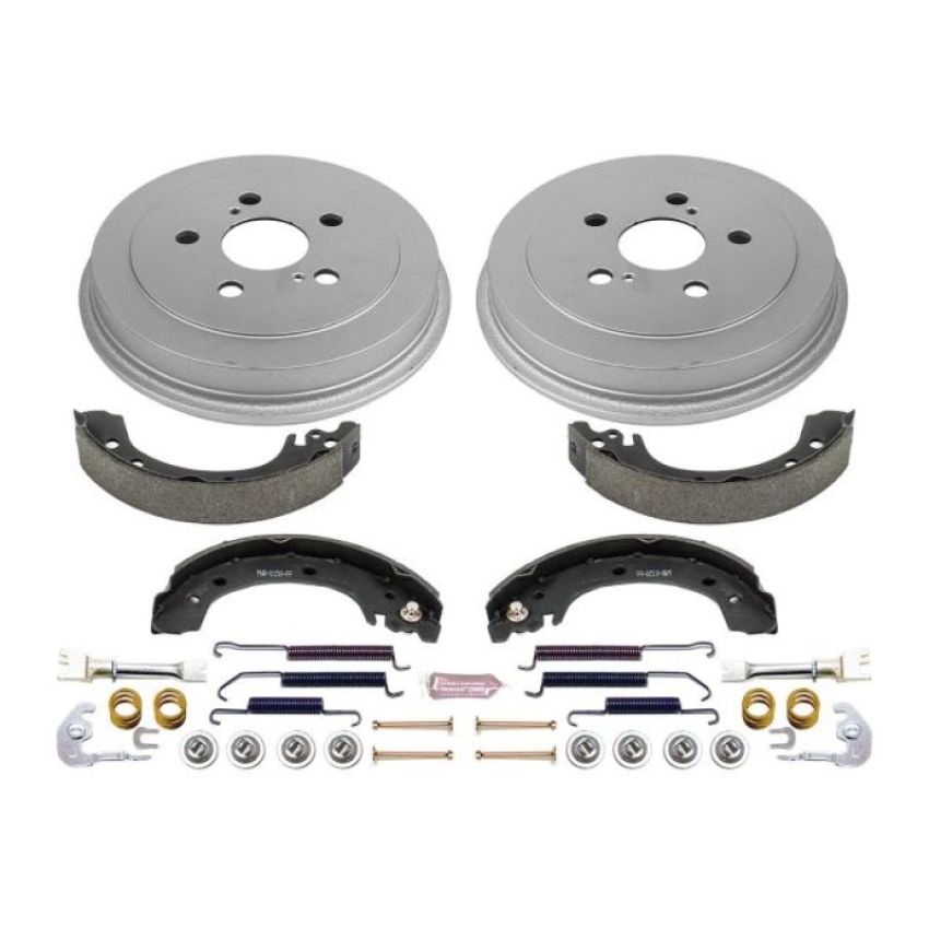 PowerStop KOE15385DK Power Stop 03-08 Toyota Corolla Rear Autospecialty Drum Kit
