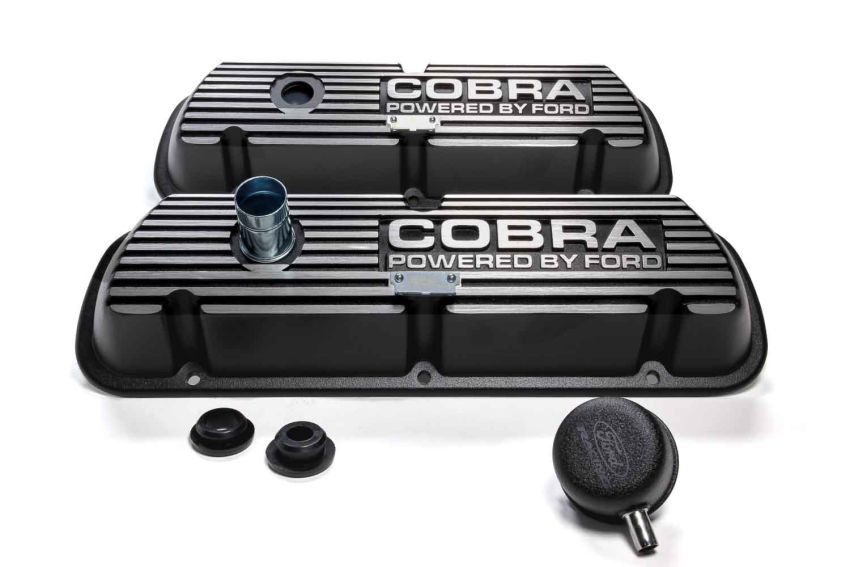 Ford Racing M-6582-A Black Satin Valve Covers