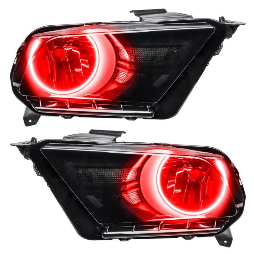 Oracle Lighting 7050-003 SMD Pre-Assembled Headlights, Non-HID, Red