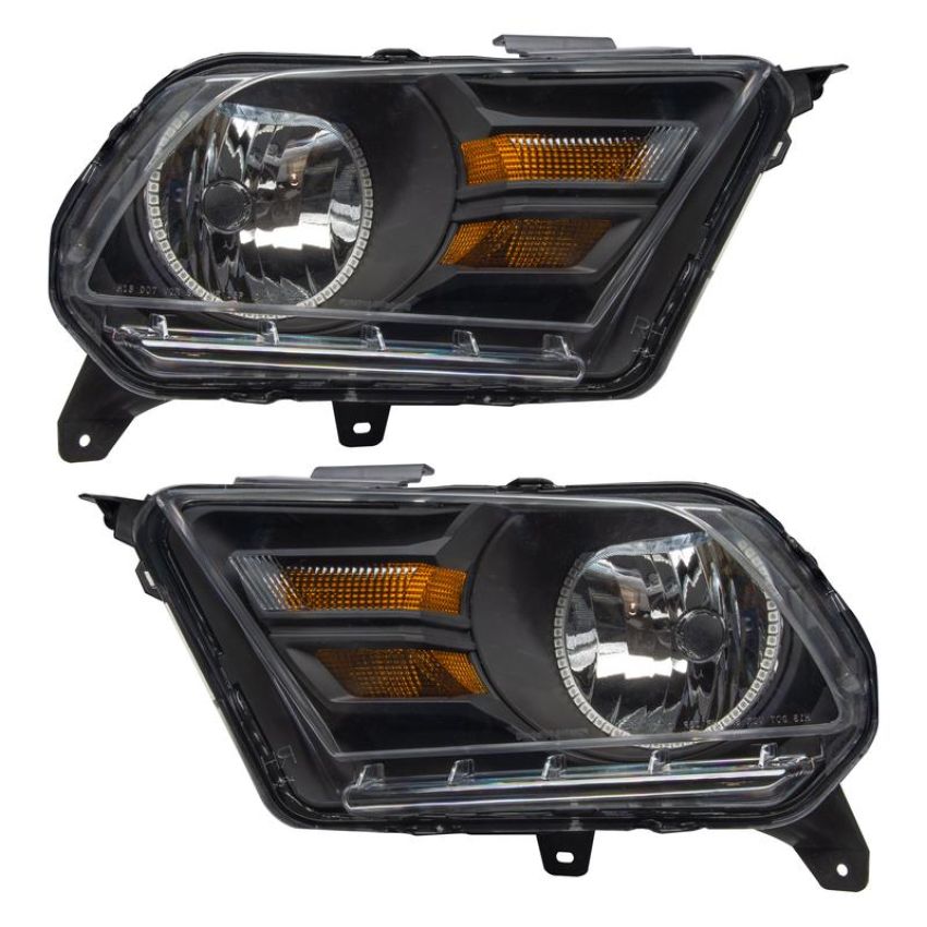 Oracle Lighting 7050-003 SMD Pre-Assembled Headlights, Non-HID, Red