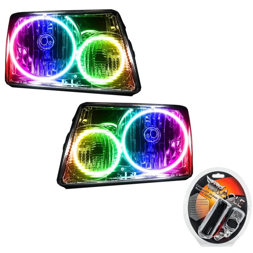 Oracle Lighting 7052-330 SMD Pre-Assembled Headlights, ColorSHIFT