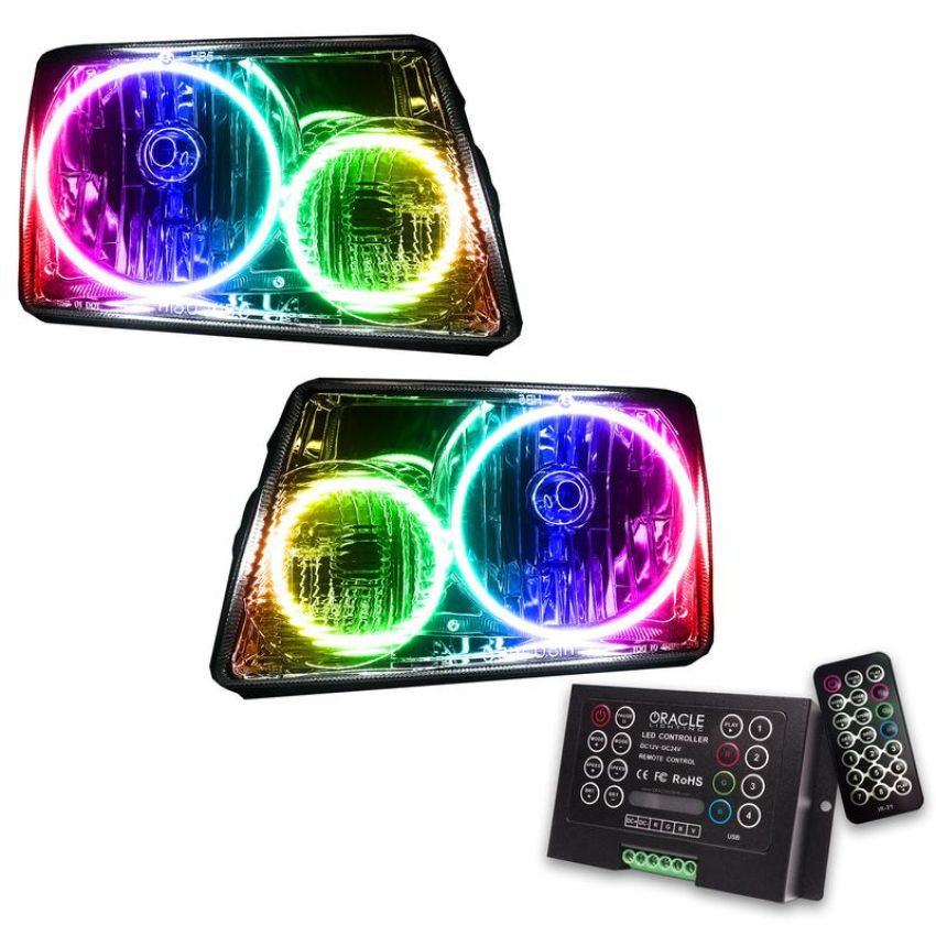 Oracle Lighting 7052-333 SMD Pre-Assembled Headlights, ColorSHIFT(tm) 2.0