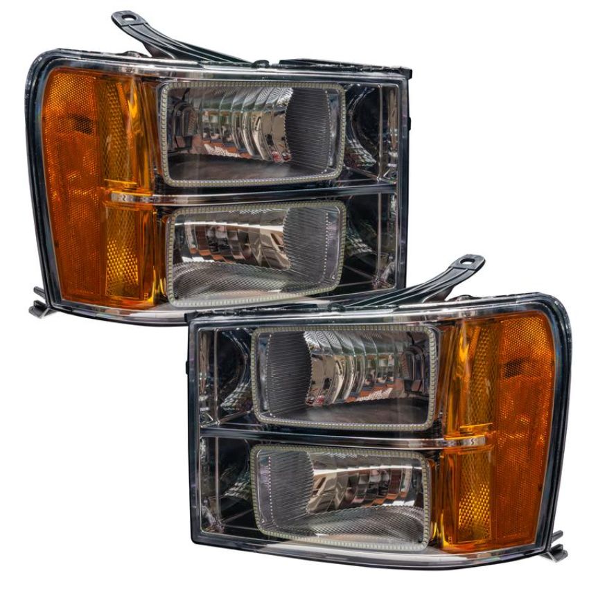 Oracle Lighting 7054-001 SMD Pre-Assembled Headlights, Square Ring Design, White