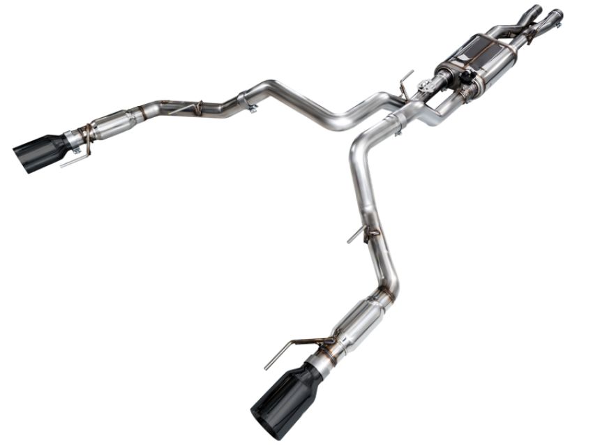 AWE Tuning 3025-33356 AWE Gen 3 Ford Raptor SwitchPath Exhaust  - Diamond Black Tips