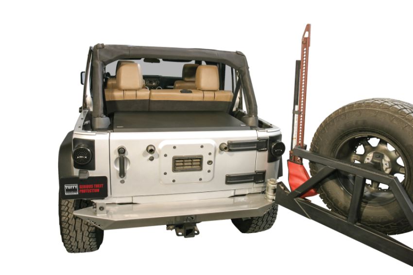 Tuffy Products 326-01 Tuffy Jk 2011+ Deluxe Security Deck Enclosure- Black