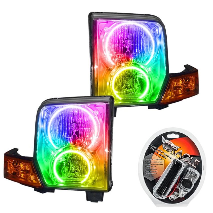 Oracle Lighting 7063-330 SMD Pre-Assembled Headlights, ColorSHIFT