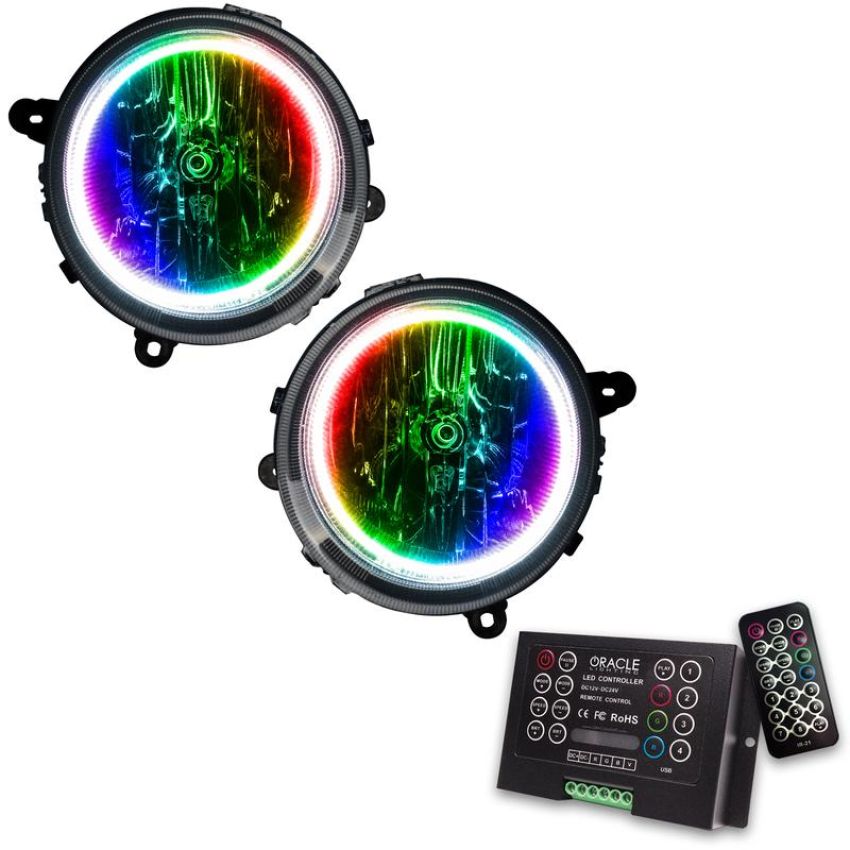 Oracle Lighting 7065-333 SMD Pre-Assembled Headlights, ColorSHIFT(tm) 2.0