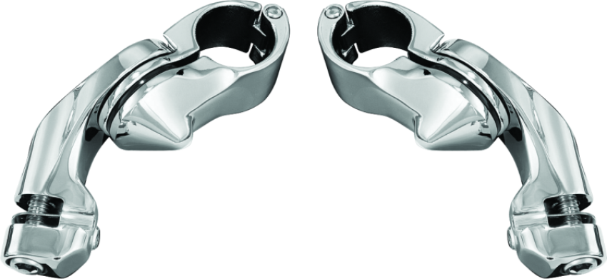 Kuryakyn 4520 Tour-Tech Cruise Mounts Only 4in Arm