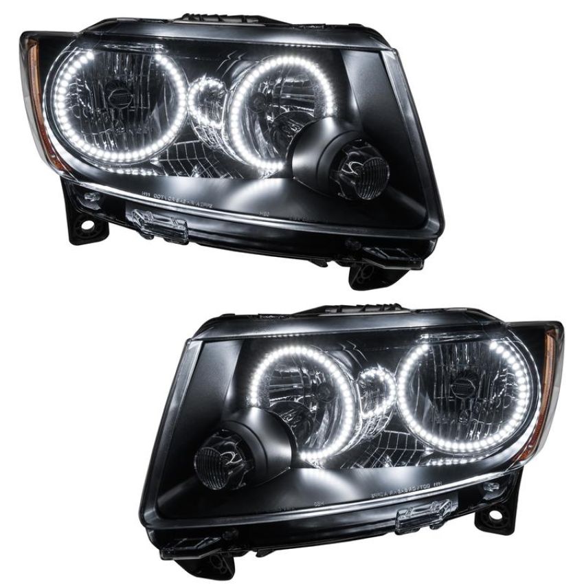 Oracle Lighting 7070-001 SMD Pre-Assembled Headlights, Non-HID, Chrome Bezel, White