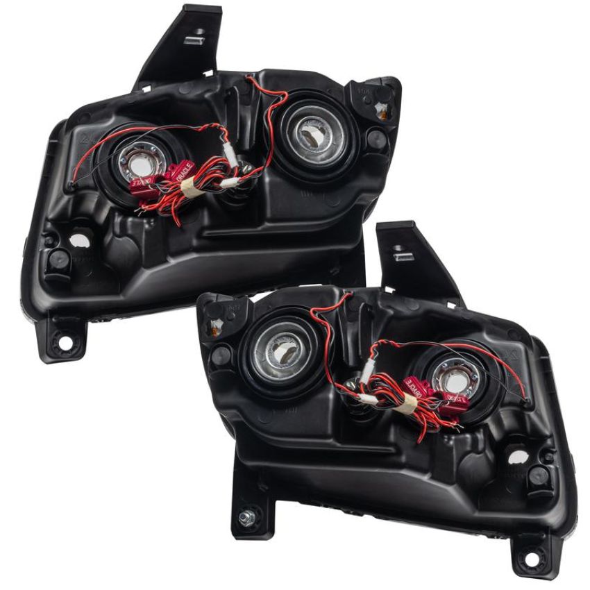 Oracle Lighting 7070-334 SMD Pre-Assembled Headlights, Non-HID, Chrome Bezel, ColorSHIFT - No Controller