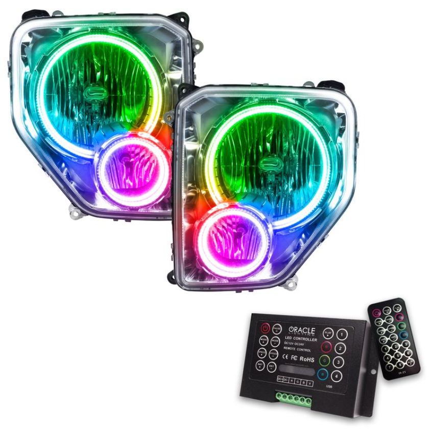 Oracle Lighting 7075-333 SMD Pre-Assembled Headlights, ColorSHIFT(tm) 2.0