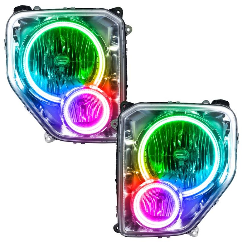 Oracle Lighting 7075-334 SMD Pre-Assembled Headlights, ColorSHIFT(tm) - No Controller