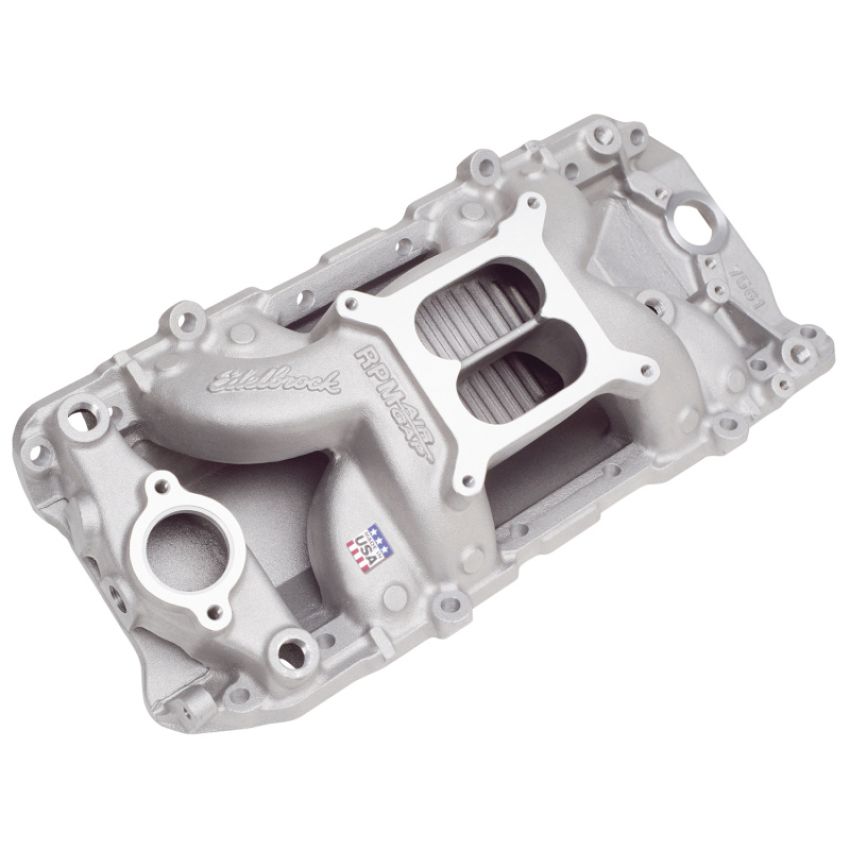 EDELBROCK EDE7561 BBC Performer RPM A/G Manifold- O/P - 396-502