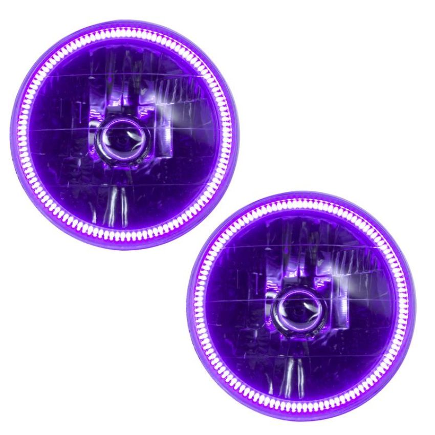 Oracle Lighting 7081-007 SMD Pre-Assembled Headlights, UV/Purple