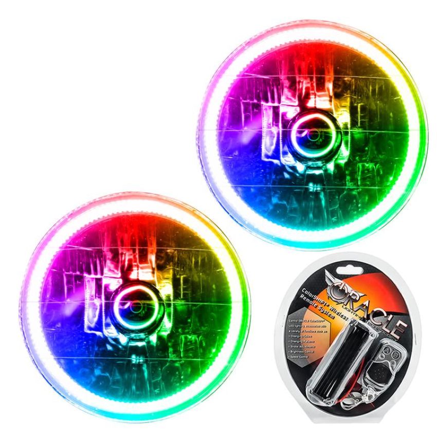 Oracle Lighting 7081-330 SMD Pre-Assembled Headlights, ColorSHIFT