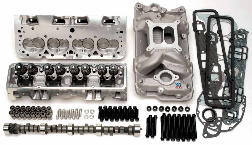 Edelbrock 2098 410Hp Total Power Package Top-End Kit 1955 And Later SB-Chevy