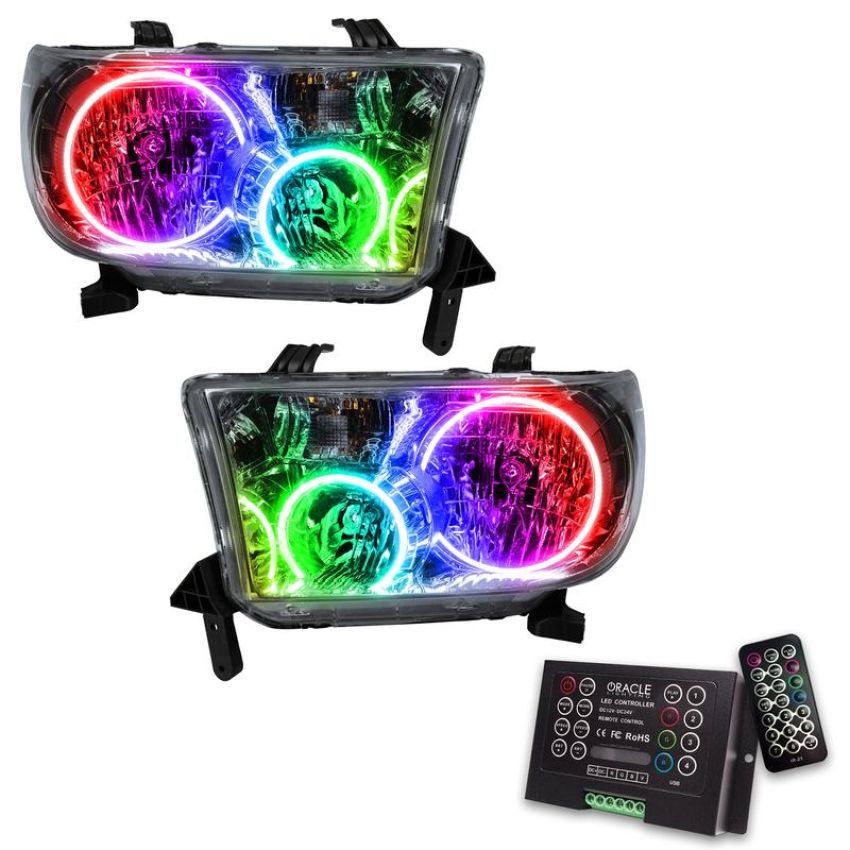 Oracle Lighting 7096-333 SMD Pre-Assembled Headlights, ColorSHIFT(tm) 2.0