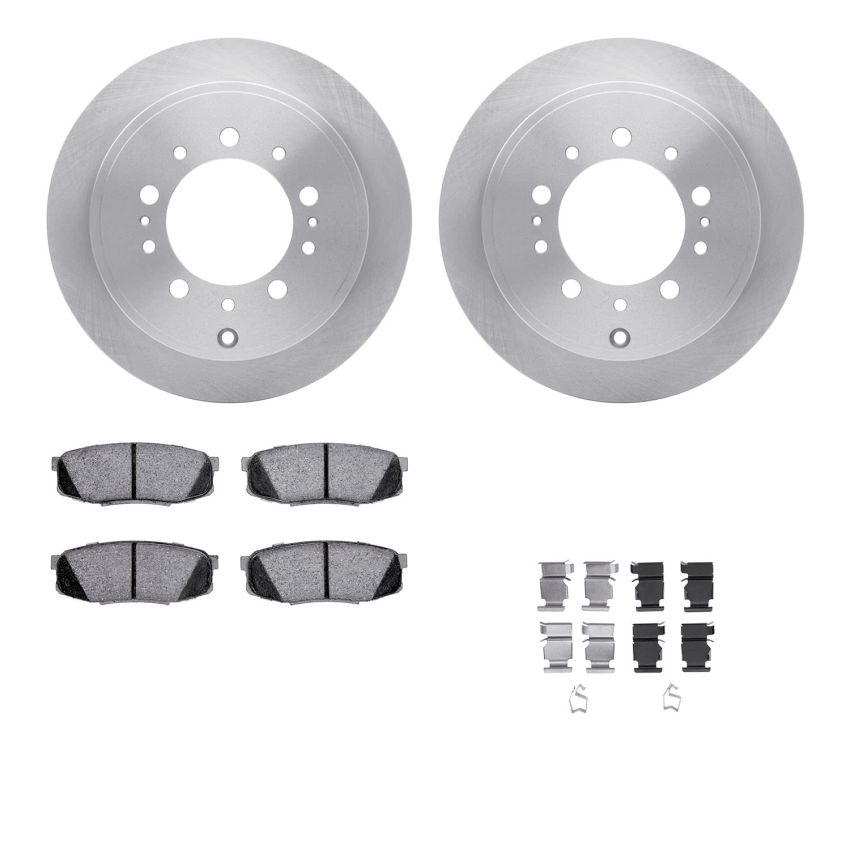 Dynamic Friction 6412-76058 Rotor Kit