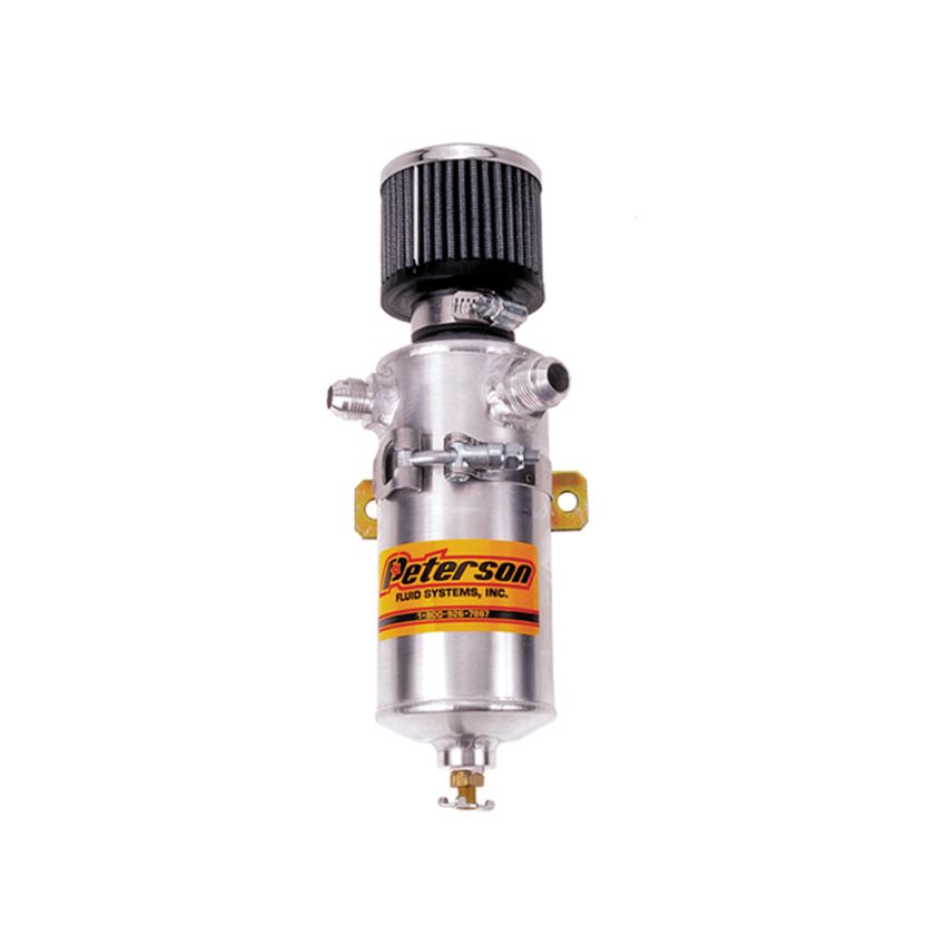 PETERSON FLUID PTR08-0410 Remote Breather Can W/2 Fittings