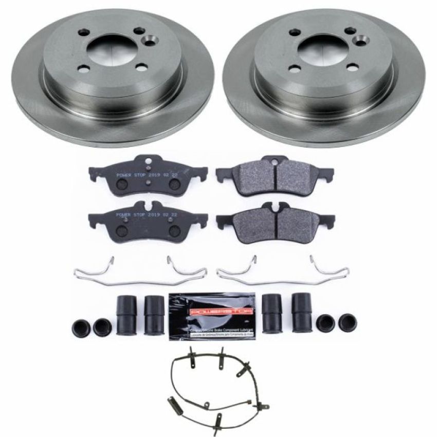 PowerStop TDSK5726 Track Day Spec High-Performance Brake Pad and Rotor Kit