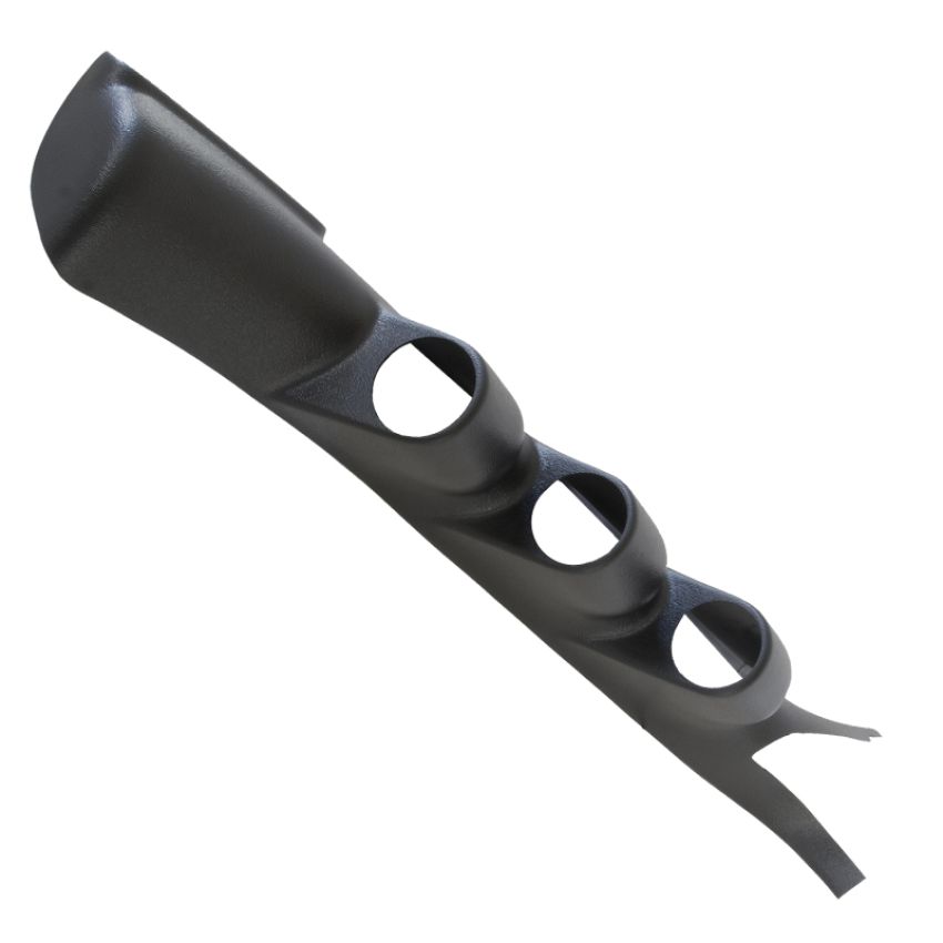 AutoMeter 12130 GAUGE MOUNT, A-PILLAR, FULL, TRIPLE, 2 1/16