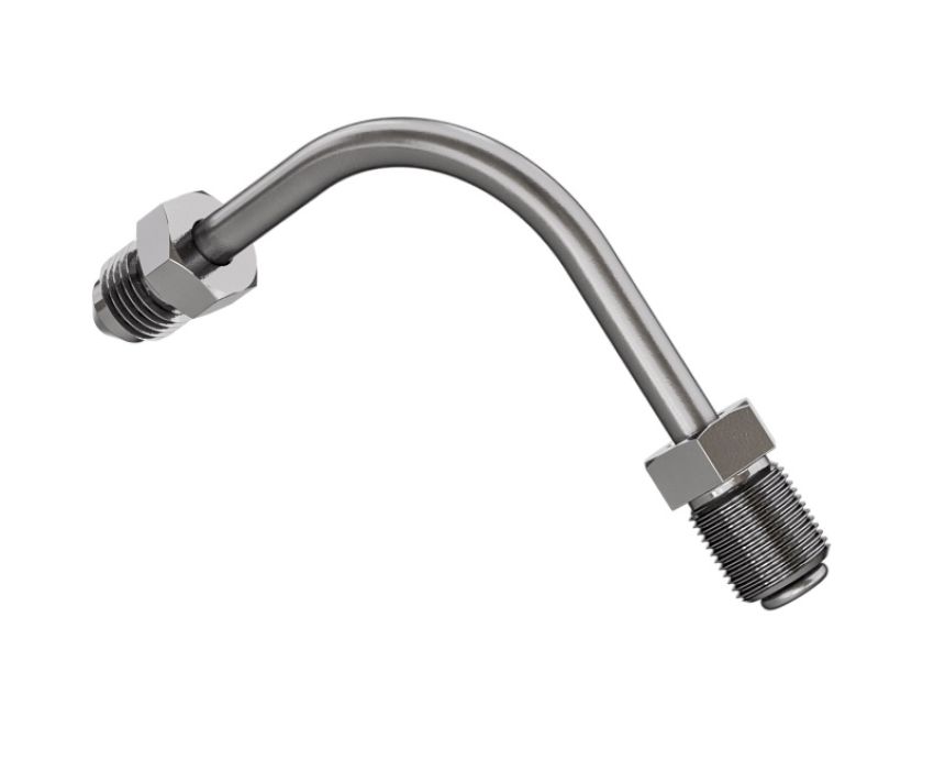 Goodridge P691-03C 90 Deg Long Brake Adaptor 3/8