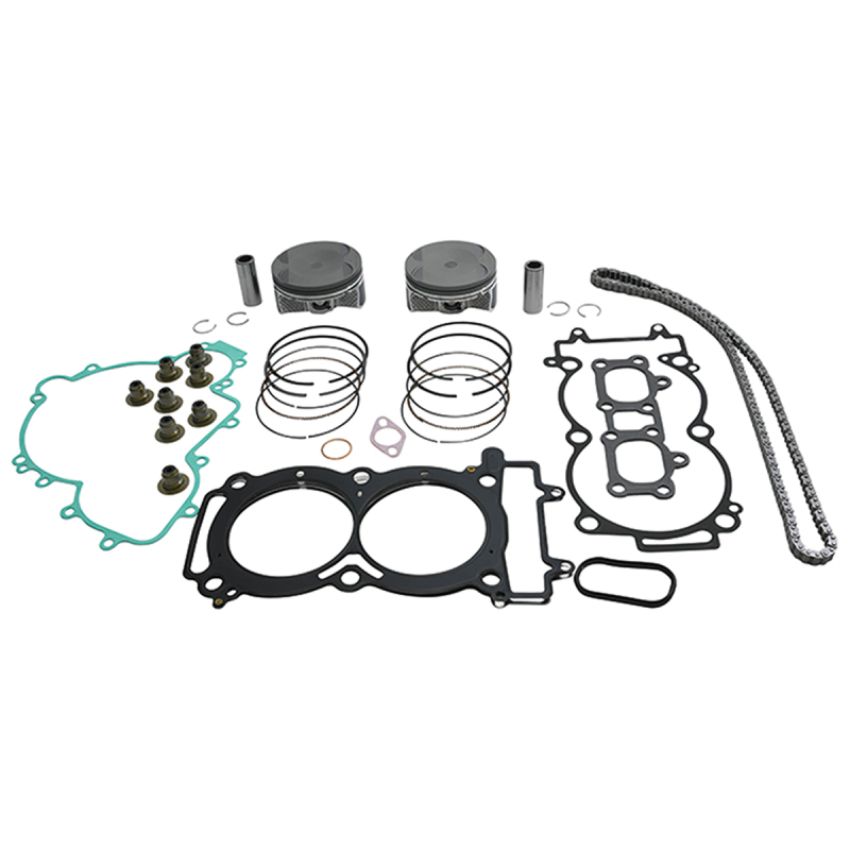 Vertex Pistons VTKTC24398B Vertex Piston 2016 Polaris ACE 900 EPS 900cc Top End Piston Kit