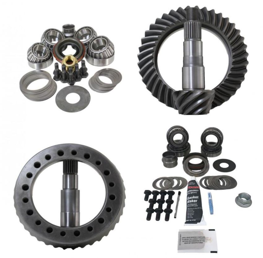 Revolution Gear & Axle REV-XJ-D35/D30S-456 96-01 Jeep Cherokee XJ Dana 35 Rear Timken Bearing 4.56 Ratio Gear Package