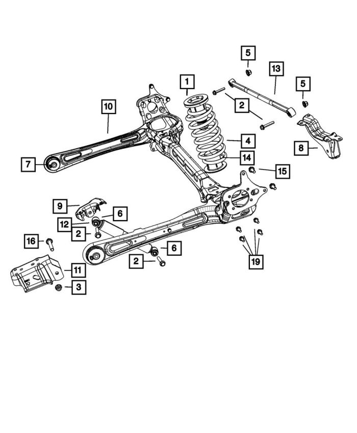 Mopar Performance 4721686AE MOPAR Absorber Suspensio