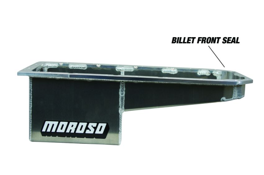 MOROSO MOR21166 Oil Pan Mopar 6.2 Hemi w/Hellcat Timing Cover