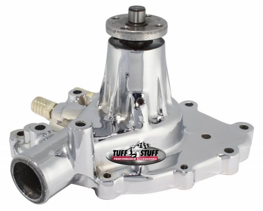TUFF-STUFF TFS1432AA Ford Water Pump Pass Side Inlet Chrome