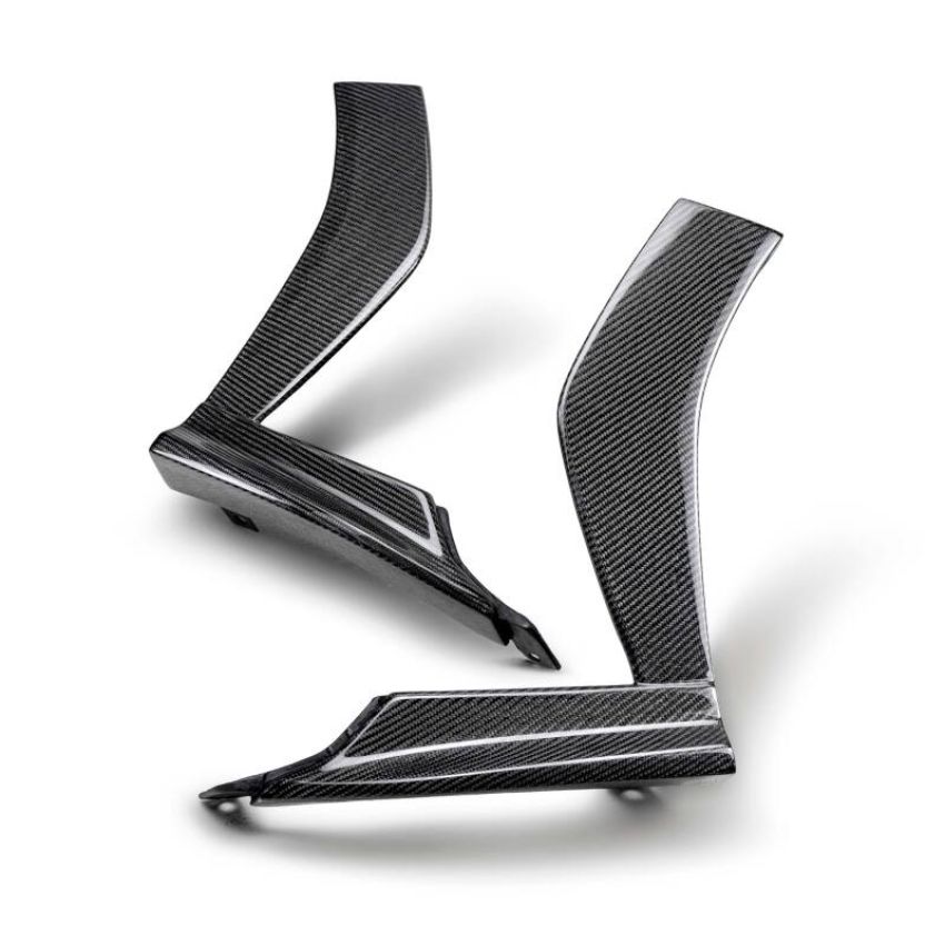 Seibon FBT22SBIMP 2022 Subaru WRX Carbon Fiber Front Bumper Arch Trim
