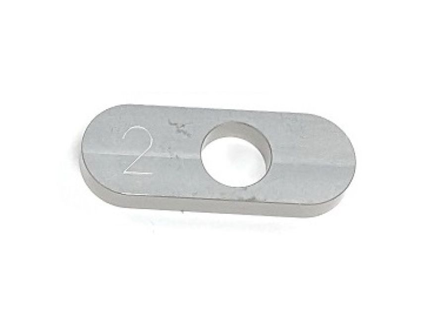 Ridetech 70010882 Universal Caster Slug 0.125 inch Offset No.2
