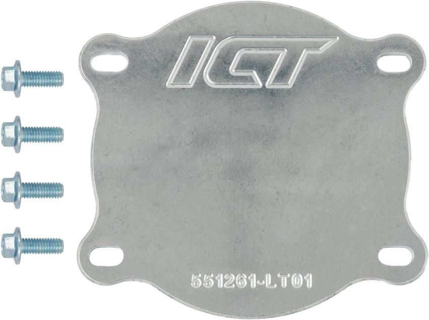 ICT BILLET ICT551261-LT01 LT Throttle Body Block Off