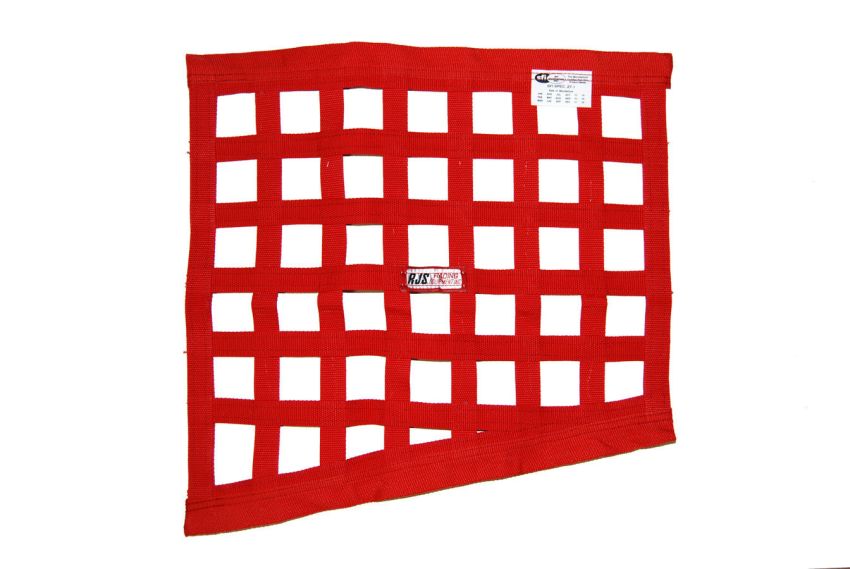 RJS SAFETY RJS10000104 Red Angled Window Net