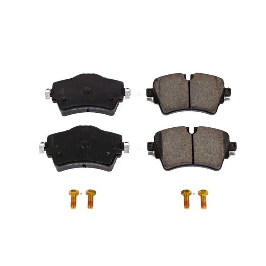 PowerStop 17-1801 PowerStop - Z17 Low-Dust Ceramic Brake Pads with Hardware