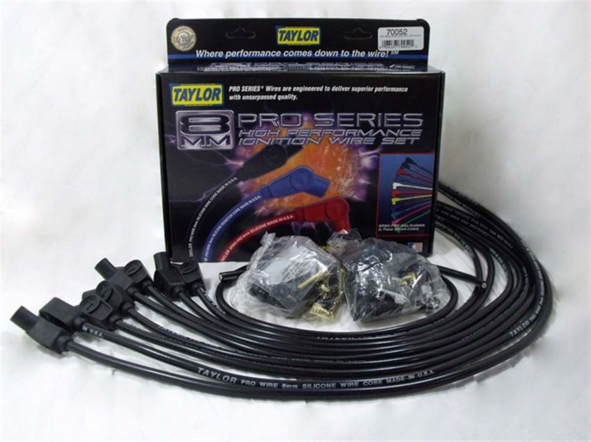 Taylor Cable 70052 8mm Black Pro Wire 135