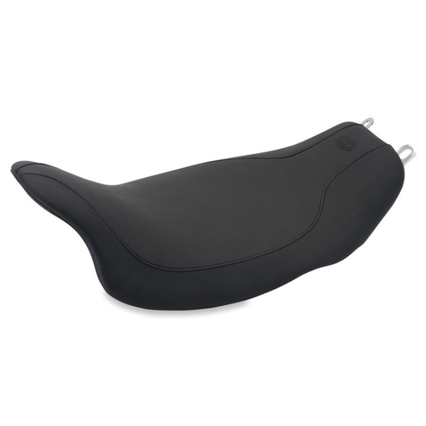 Mustang Motorcycle 76869 Mustang 08-21 Harley Electra Glide,Rd Glide,Rd King,Str Glide Runaround Solo Seat - Black