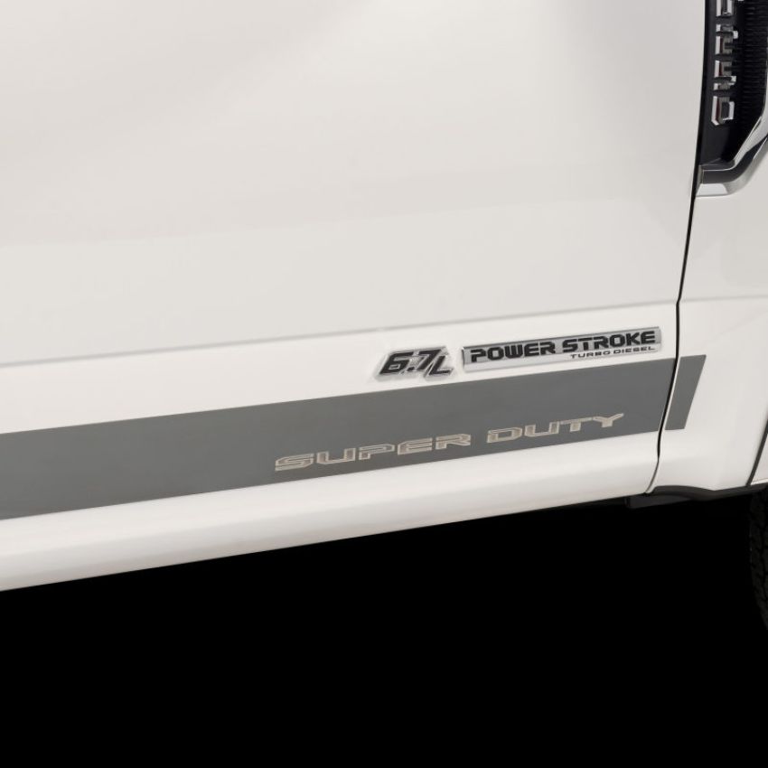 Putco 9751463FD 17-20 Ford SuperDuty Reg Cab 8ft Box - 10pcs - 4.25in Wide SS Rocker Panels