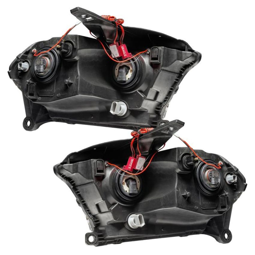 Oracle Lighting 7101-334 SMD Pre-Assembled Headlights, Halogen, Chrome Bezel, ColorSHIFT - No Controller