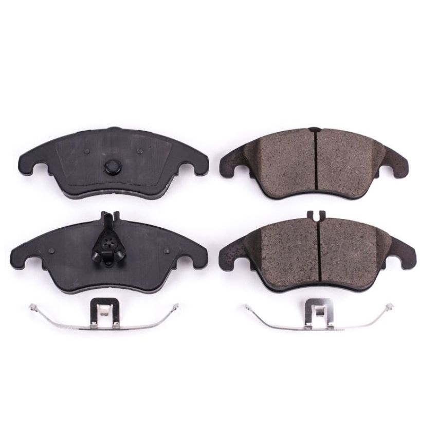 PowerStop 17-1342 PowerStop - Z17 Low-Dust Ceramic Brake Pads with Hardware