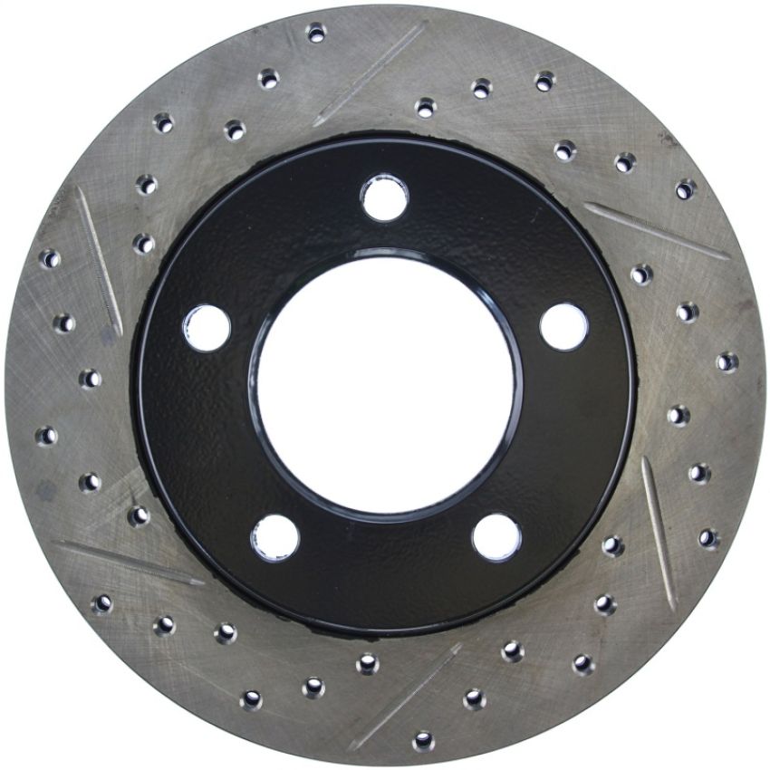 Stoptech 127.63006R Slotted & Drilled Sport Brake Rotor
