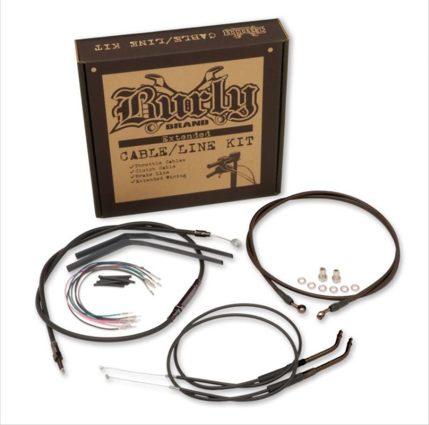 Burly Brand B30-1069 Dyna Control Kit 16in - Black
