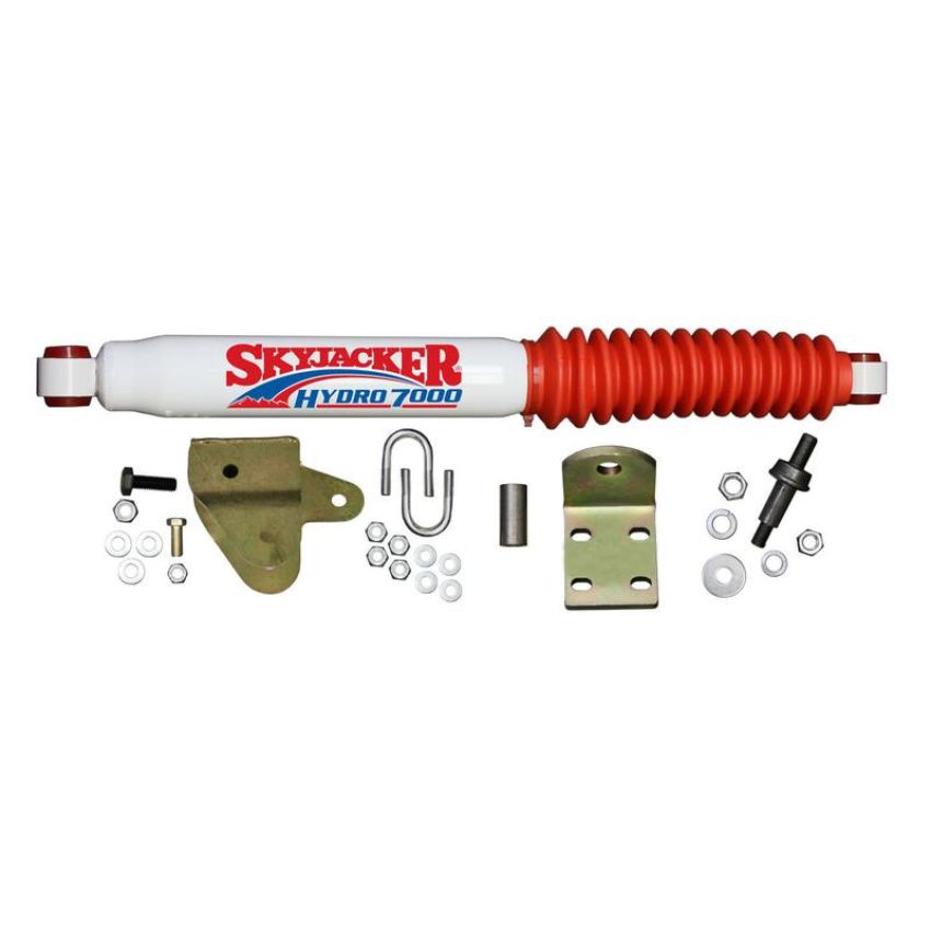 Skyjacker 7112 SNGL STAB KT WHITE W/RED BO