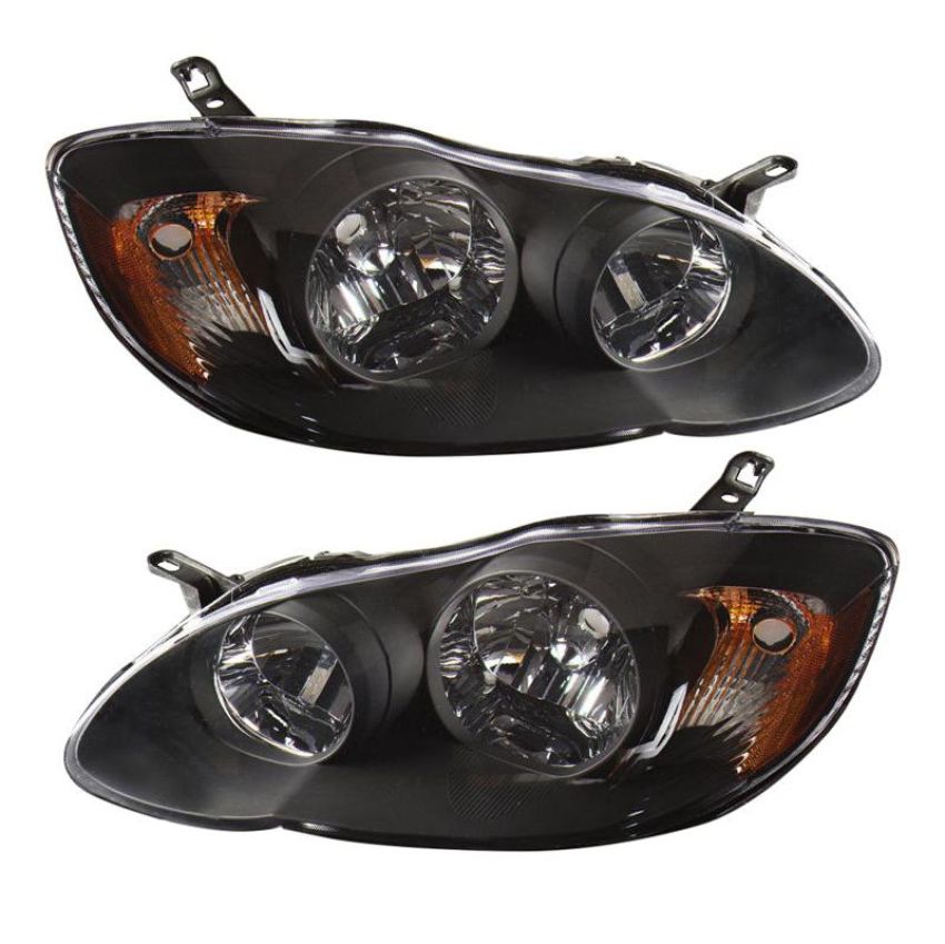 Oracle Lighting 7117-001 SMD Pre-Assembled Headlights, Black, White