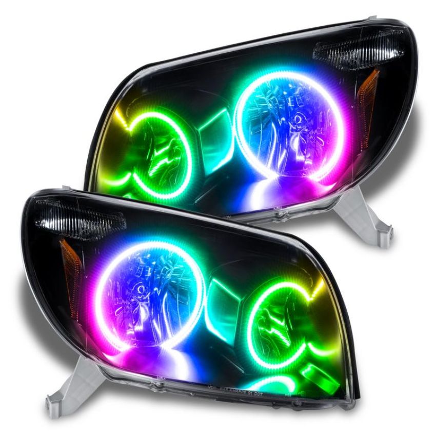 Oracle Lighting 7118-334 SMD Pre-Assembled Headlights, Black Bezel, ColorSHIFT(tm) - No Controller