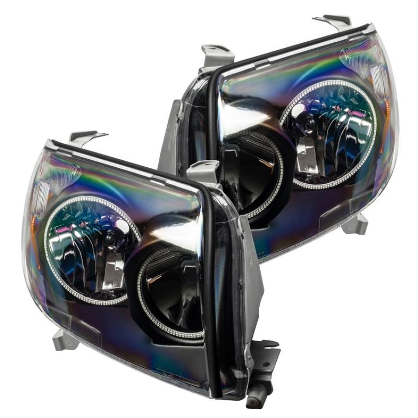 Oracle Lighting 7118-334 SMD Pre-Assembled Headlights, Black Bezel, ColorSHIFT(tm) - No Controller